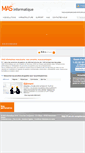 Mobile Screenshot of mas-informatique.com